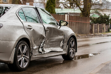 car with damage